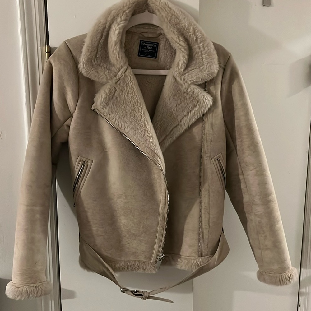 cozy tan jacket